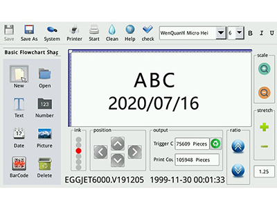 ماكينة الطباعة على البيض 401H